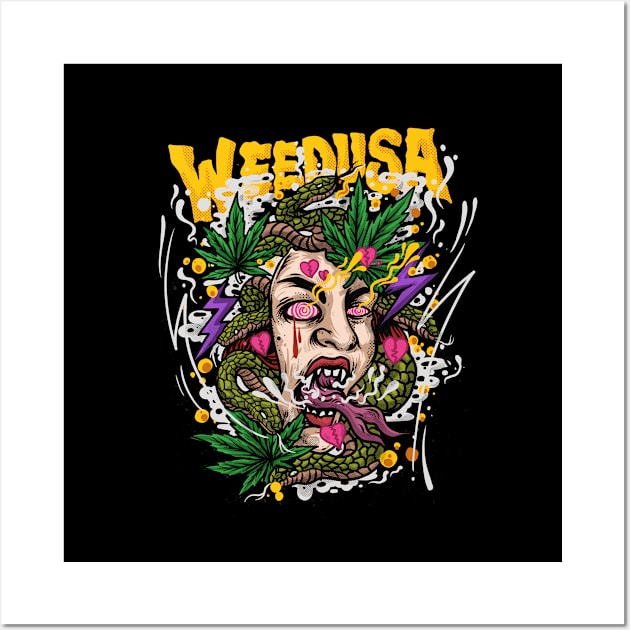 Weedusa Wall Art by Blunts